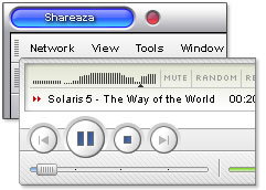 Shareazaスキンをダウンロードしたり、自分で作成することでShareazaのユーザーインターフェースを変更できます